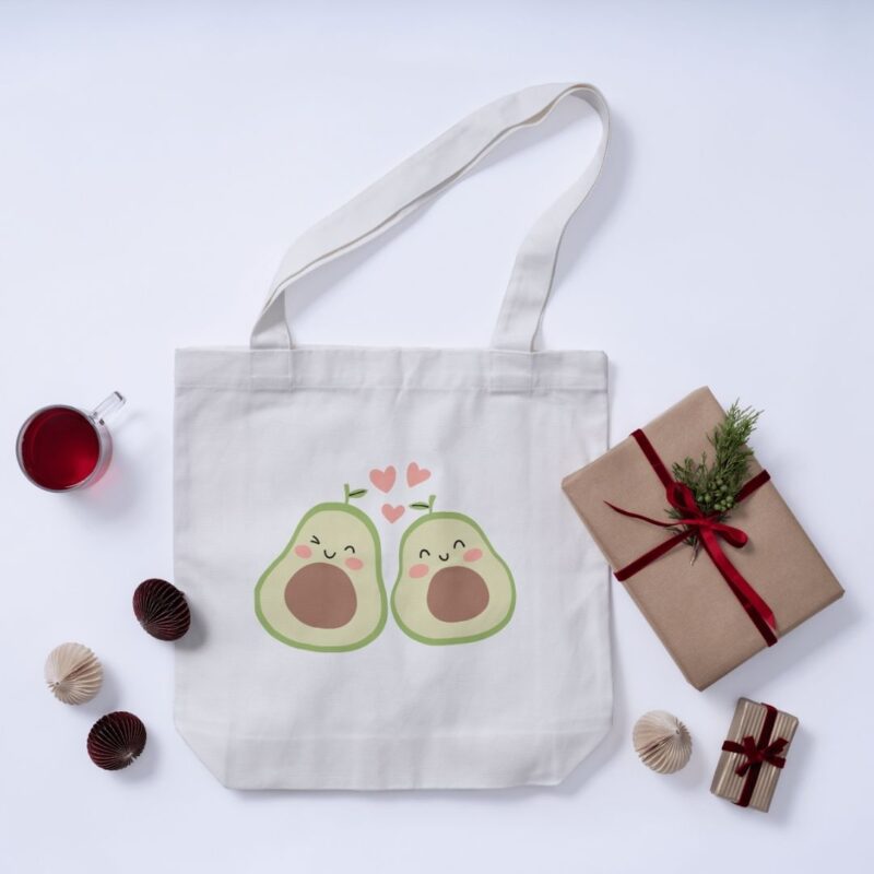 Bolsa blanca Tote Bag 40 x 40cm - Image 7