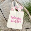 Bolsa blanca Tote Bag 40 x 40cm - Image 8