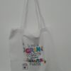 Bolsa blanca Tote Bag 40 x 40cm - Image 6