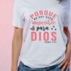 Remera Blanca Sublimable para Mujer - Image 3