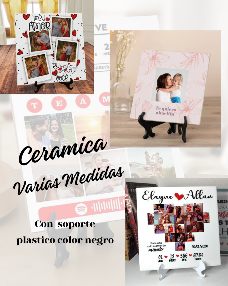 Cerámica Azulejo Cuadro 30x20 Incluye Soporte - Image 2
