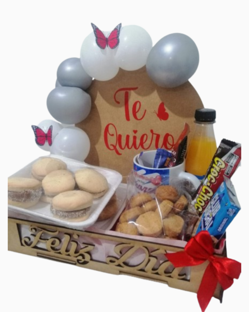 Desayuno Merienda Sorpresa Con Taza Sublimada todo personalizado